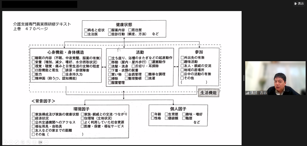 ケアマネSAPPORO研修報告 inとよひら | 一般社団法人札幌市介護支援